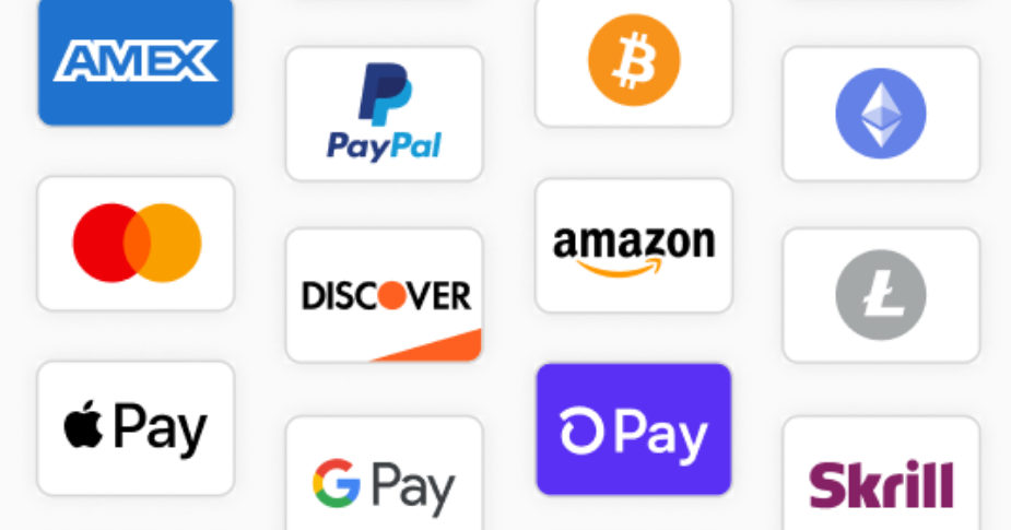 42 logos de moyen de paiement gratuits et cartes de crédit
