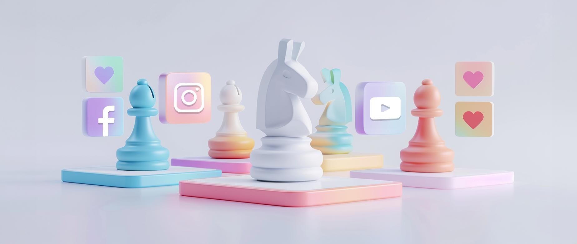 Comment créer une stratégie de marketing réseaux sociaux (+ modèle)